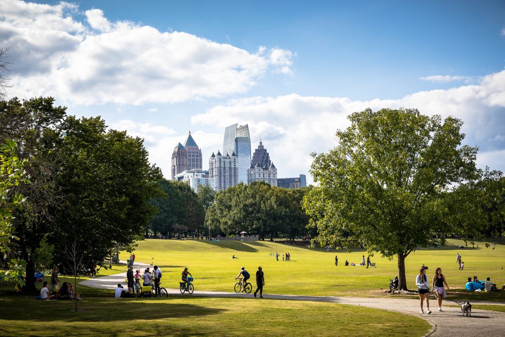 Rollerblades and Romance In Piedmont&nbsp;Park